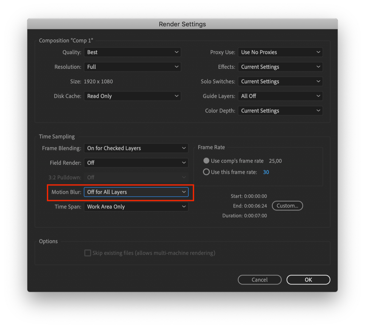 Motion Blur Settings After Effects Hereuload